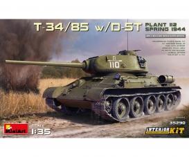 1:35 T-34/85 w/D-5T Plant 112 Sp.44 Int.