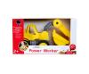 BIG Power Worker Classic Digger with Soft Tyres