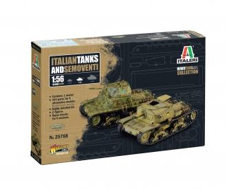 Italeri Italian Tanks & Semoventi Model Kit