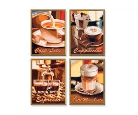 Coffee Break Quattro - Painting by Numbers