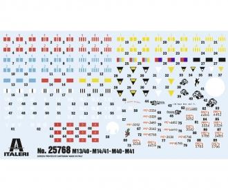 Italeri Italian Tanks & Semoventi Model Kit