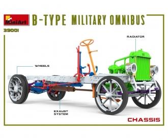 1:35 WWI Miltär Omnibus B-Typ