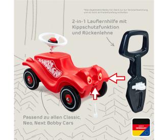 BIG Bobby Car Walker 2-in-1 Lauflernhilfe und Rückenlehne
