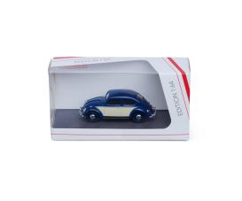 1:64 VW Käfer 2-far. Dkl.Blau/Elfenbein