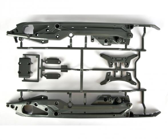 DT03 C-Teile Chassis/Dämpferbrücken