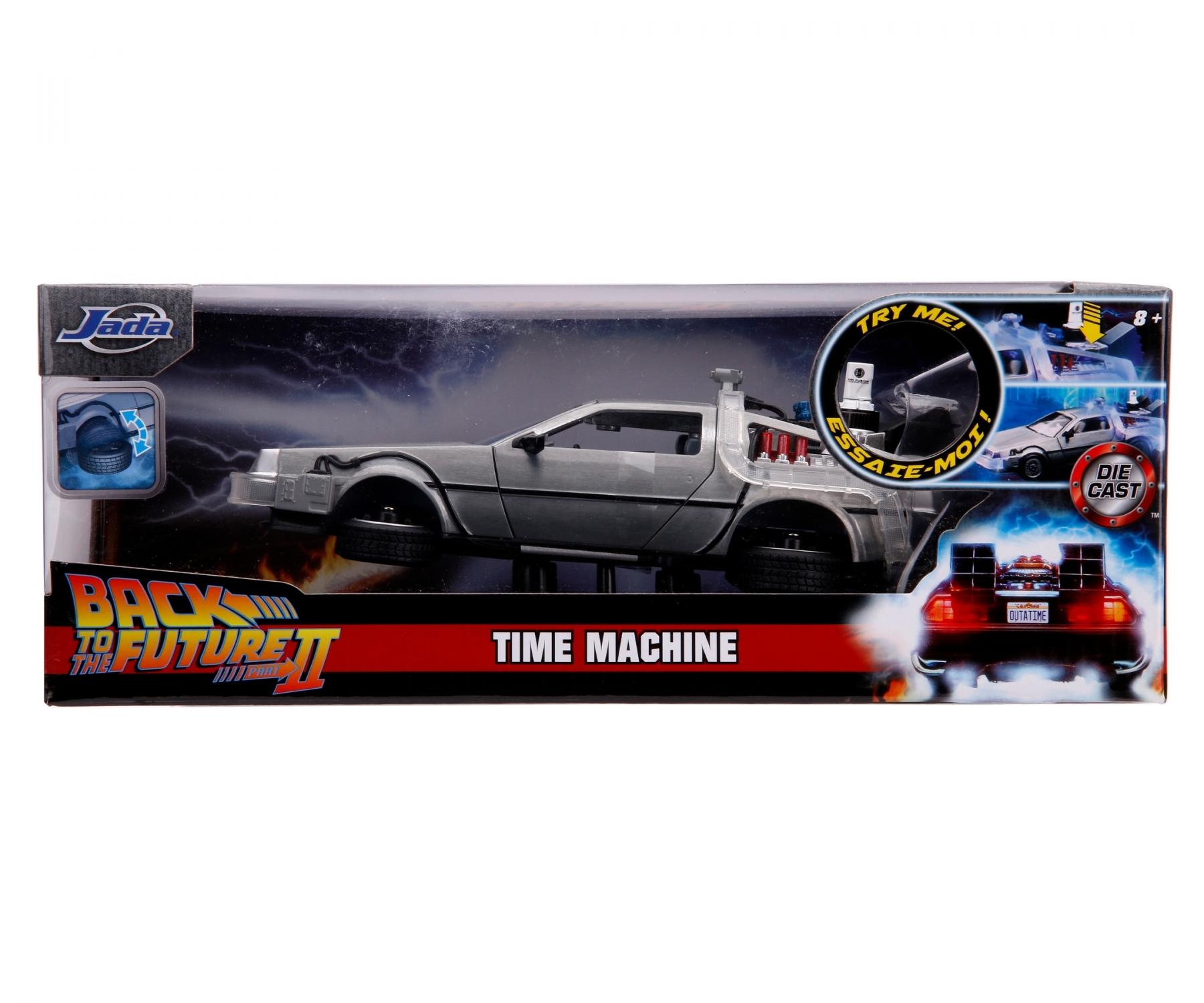 Amazon.com: Back to The Future Part I 1:24 Time Machine Die