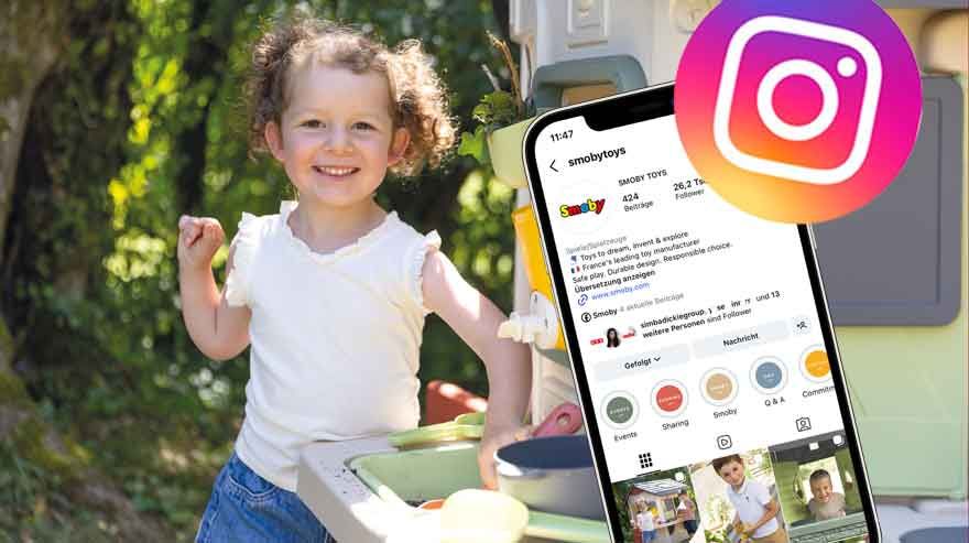 smoby instagram social media banner