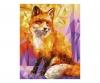 Fox Polygon Art 40 x 50 cm - Painting by Numbers