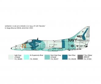 Italeri A-4E/F/G Skyhawk Aircraft Model Kit 1:48