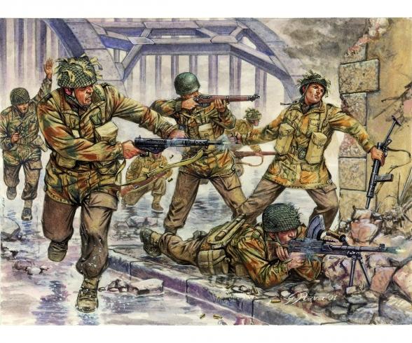 1:72 Britische Fallschirmjäger