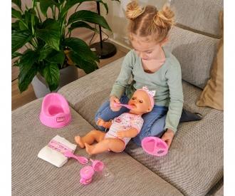 NBB - Poupee bébé, Accessoirs rose