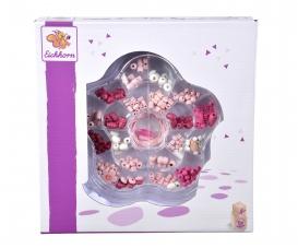 Wooden Bead Set Flower