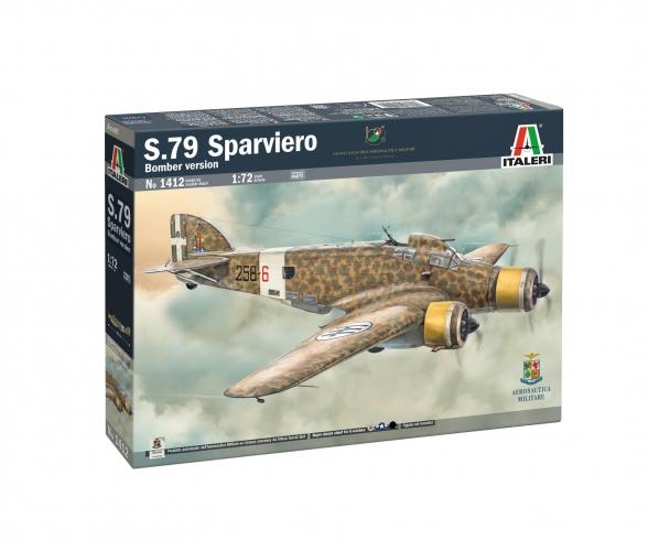 Italeri S.M.79 M Sparviero Aircraft Kit 1:72
