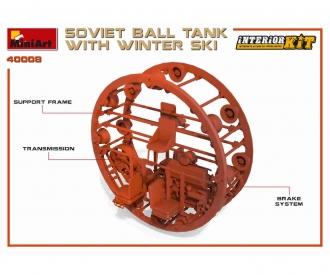 1:35 Sov. Kugelpanzer m. Ski/Intereur