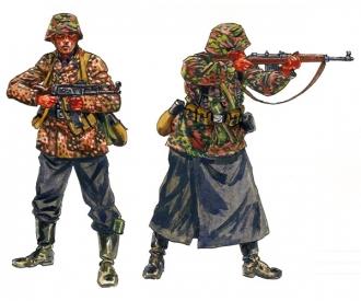 Italeri 1:72 WW2 German Elite Troops Model Kit