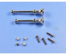 1:14 Air Horn-Set, model accessory, brass