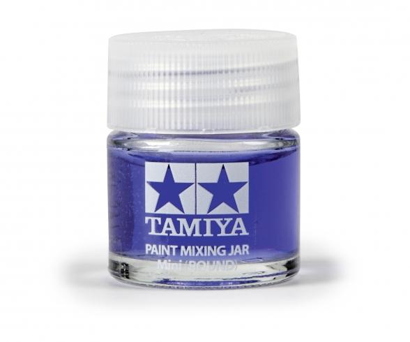 Paint Mixing Jar Mini 10ml, round hobby jar