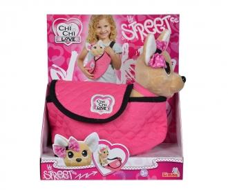ChiChi LOVE Street – Chihuahua peluche avec sac banane