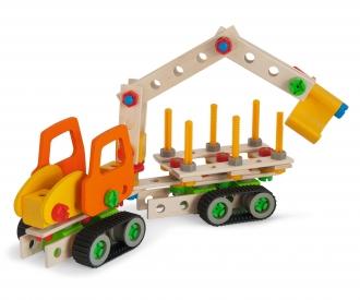 Constructor Crawler Excavator 4-in-1 Building Set