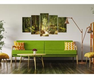 Our Forest Polyptych - Painting by Numbers