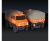 1:87 MB Unimog U406 w. trailer 100% RTR