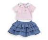 Corolle 12" Ruffle Skirt+T-Shirt WEIP