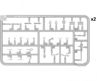 1:35 M3 Stuart frühe Produktion Interior Kit