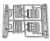 D-Parts Bumper Chrome, model parts for 56301/56304
