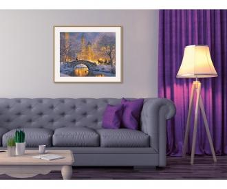Silent Night in Central Park 40 x 50 cm - Painting by Numbers