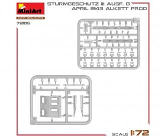 1:72 StuG III Ausführung G  Prod. April 1943