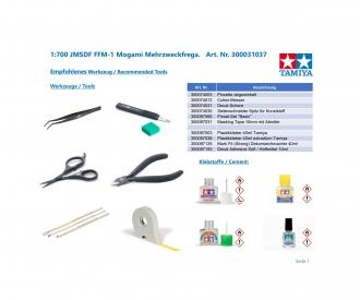 1:700 JMSDF FFM-1 Mogami, ship model assembly kit