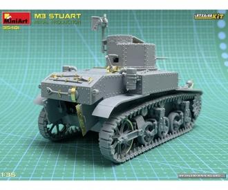 1:35 M3 Stuart Initial Prod. w. Interior