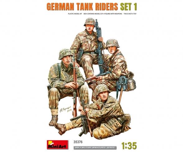 1:35 Fig. Soldats allemands transportés Set 1