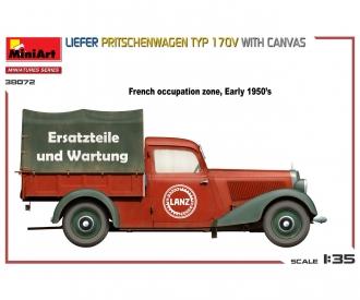 1:35 Pritschenwagen Typ 170V with Canvas