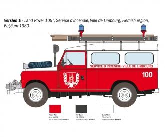 1:24 Camion de pompiers Land Rover