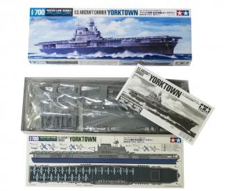 1:700 USS Yorktown CV-5, aircraft carrier model kit