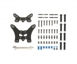 TT-02B Carbon FR Damper Stays RC Upgrade Set