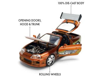 Toyota Supra « Fast & Furious » (édition anniversaire), échelle 1:24