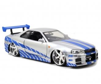 Buy Fast & Furious 2002 Nissan Skyline 1:24 online | Jada Toys