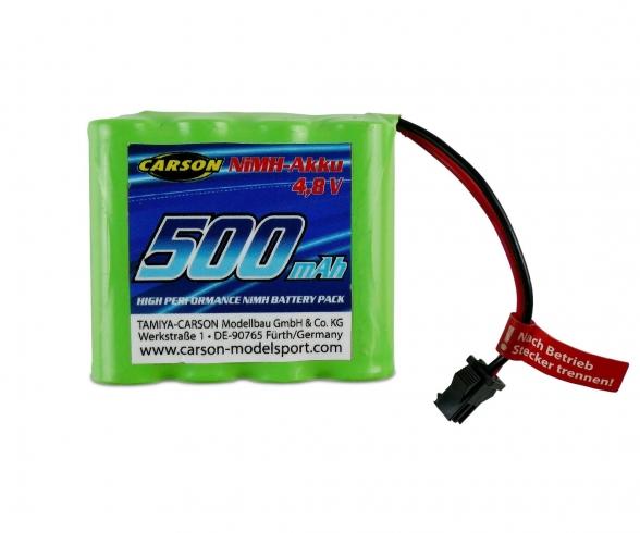 4,8V/500mAh NiMH Akku : 500907320 JST