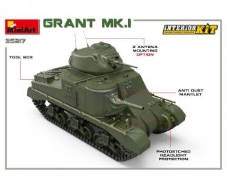 1:35 Grant Mk.I w/Interior Kit