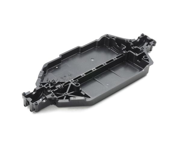 TT-02 Lower Deck, chassis part, hard black