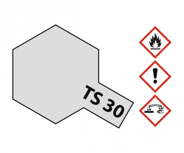 TS-30 Metallic Silber glänzend 100ml