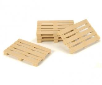 1:14 Euro-Pallet-Set (5) Plastic/Beige