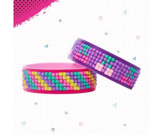 Fash!onFlash Diamond Dots Bracelet 2-sor
