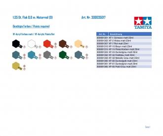 1:35 Dt. Flak 8,8 m. Motorrad (9)