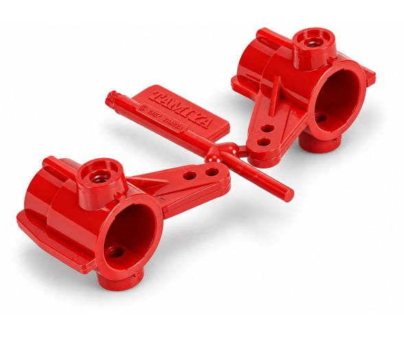 TA-01/DF-01 Front Upright Red (2)