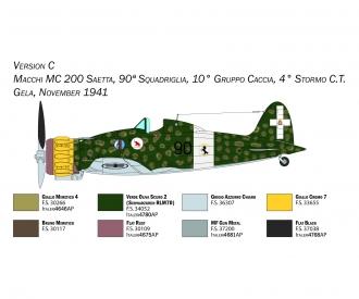 Macchi MC. 200 Series XXI-XXIII Aircraft Kit