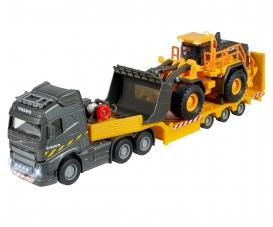 Volvo Truck + Wheel Loader