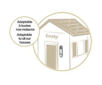 Smoby Spielhaus Zubehör Türklingel